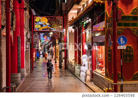 《長崎縣》長崎新地中華街/夜景 126403598