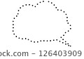 Simple speech bubble 126403909