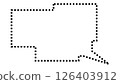 Simple speech bubble 126403912