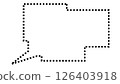 Simple speech bubble 126403918