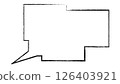 Simple speech bubble 126403921