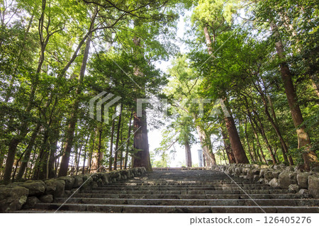 Shikinen Sengu Site, 63rd Jingu Shikinen Sengu, Scenery of Ise Jingu, Site of the Inner Shrine, Ise City Tourist Attractions 126405276