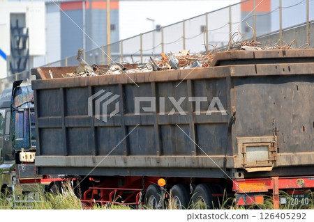 廢料運輸車 廢料運輸車 126405292