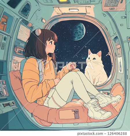 A conversation between two people, halfway through the galaxy 126406288