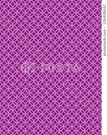 Purple Shippo pattern background 126406642