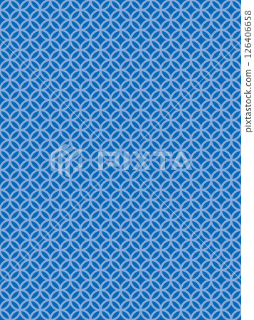 Blue Shippo pattern background 126406658