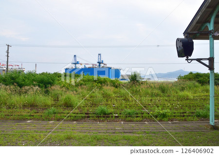 JR Hokkaido, Muroran Main Line, local train window view from Kitafunaoka Station to Higashimuroran Station (cloudy summer 2023) 126406902
