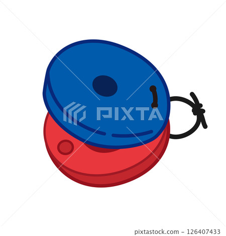 Simple castanet illustration Simple castanet illustration 126407433
