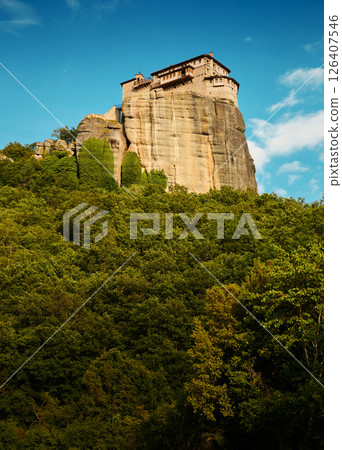 Roussanou nunnery in Meteora, Greece 126407546