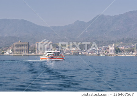 《Hiroshima Prefecture》Seto Inland Sea Miyajima Ferry 126407567