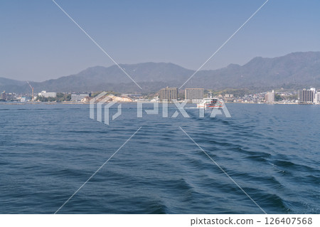 《Hiroshima Prefecture》Seto Inland Sea Miyajima Ferry 126407568