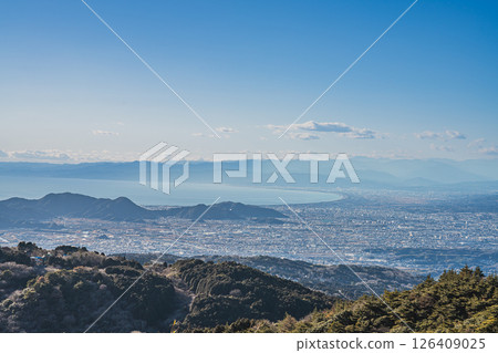 A view of Numazu and Mishima from Ikenomukai Parking Lot in Izunokuni (Shizuoka Prefecture) A view of Numazu and Mishima from Ikenomukai Parking Lot in Izunokuni (Shizuoka Prefecture) 126409025
