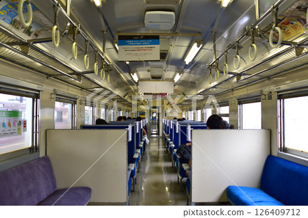 Scenery from Tomakomai Station to Mukawa Station on the JR Hokkaido Hidaka Main Line (cloudy in summer 2023) 126409712
