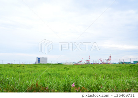 Scenery from Tomakomai Station to Mukawa Station on the JR Hokkaido Hidaka Main Line (cloudy in summer 2023) 126409731