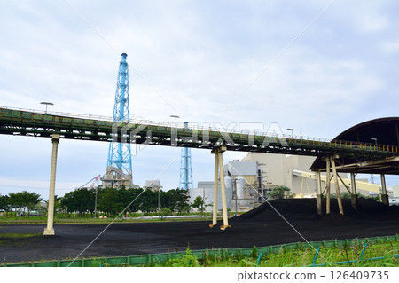 JR北海道日高本線苫小牧站至穆川站的風景（2023年夏季多雲） 126409735