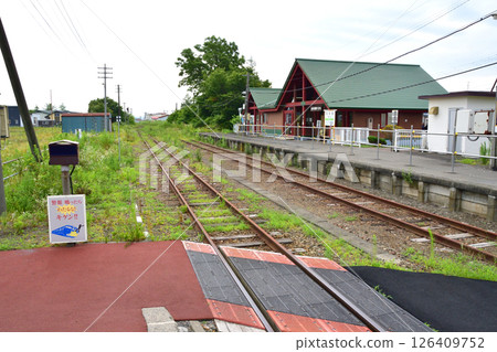 Scenery from Tomakomai Station to Mukawa Station on the JR Hokkaido Hidaka Main Line (cloudy in summer 2023) Scenery from Tomakomai Station to Mukawa Station on the JR Hokkaido Hidaka Main Line (cloudy in summer 2023) 126409752