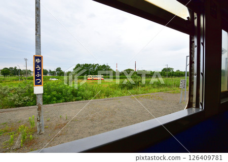 JR北海道日高本線苫小牧站至穆川站的風景(2023年夏季多雲) JR北海道日高本線苫小牧站至穆川站的風景(2023年夏季多雲) 126409781