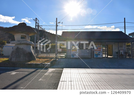 茨城縣稻田站的早晨 126409970