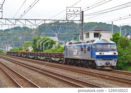 東海道幹線二宮大磯 JR 貨運 EF210-168(吹田)+ 新日鐵 Chiki 9B 東海道幹線二宮大磯 JR 貨運 EF210-168(吹田)+ 新日鐵 Chiki 9B 126410022