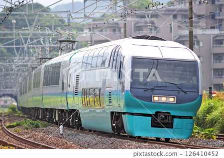 Tokaido Main Line Manazuru JR East Series 251 RE-4 formation (Omiya) Super View Odoriko Tokaido Main Line Manazuru JR East Series 251 RE-4 formation (Omiya) Super View Odoriko 126410452