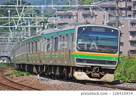 東海道本線、真鶴、JR東日本、E231系列1000系列、K-26列車（神津） 126410454