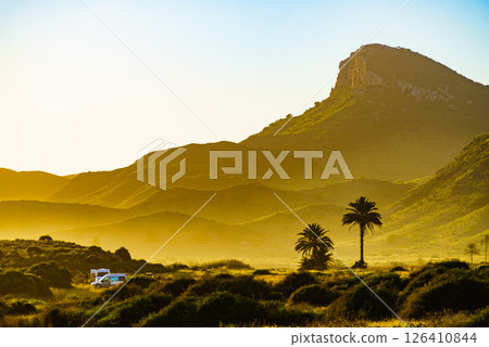 Coast landscape in Murcia Spain 126410844