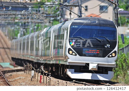中央線上野原 JR東日本E257系列M-201組 (松本) 梓開路 126412417