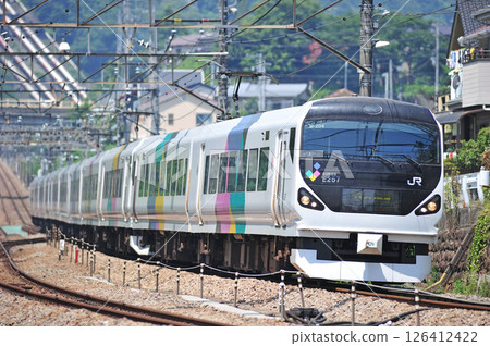 中央幹線上野原JR東日本E257系M-204編組（松本）梓海司 126412422