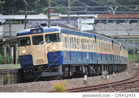 中央幹線上野原JR東日本115系M12編組（豐田） 126412435