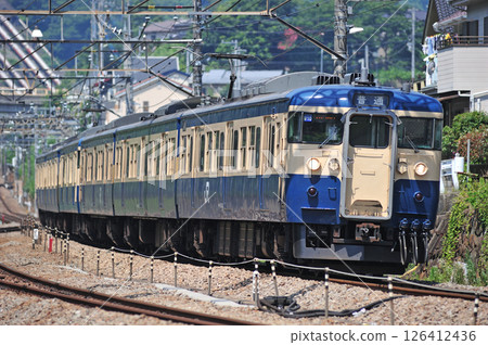 中央幹線上野原JR東日本115系列M10編組(豐田) 中央幹線上野原JR東日本115系列M10編組(豐田) 126412436
