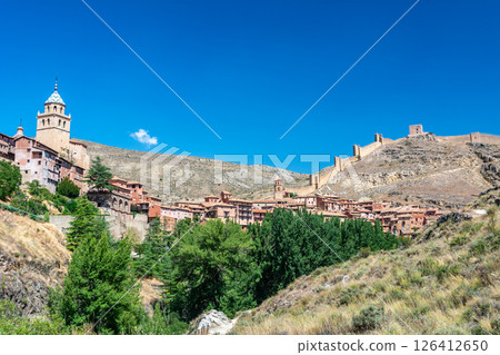 Albarracin Medieval Mountain Village Albarracin Medieval Mountain Village 126412650