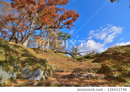 Yamato Province "Uda Matsuyama Castle" - Stone walls and enclosures of the gate ruins 126412746