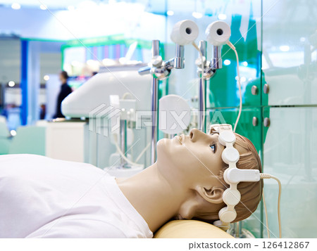 Dummy and magnetic physiotherapy Dummy and magnetic physiotherapy 126412867
