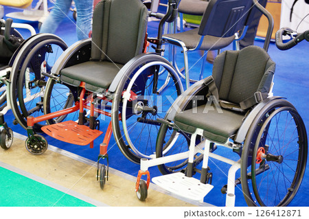 Wheelchairs for sport Wheelchairs for sport 126412871