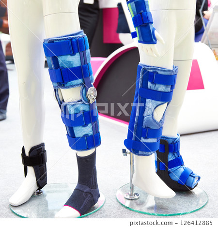 Orthotics foot knee joint Orthotics foot knee joint 126412885