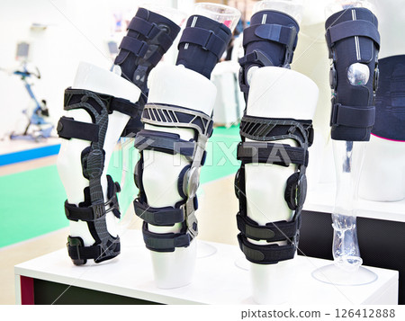Foot orthoses for knee joint in store Foot orthoses for knee joint in store 126412888