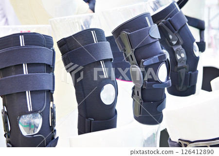 Foot orthoses for knee joint in store 126412890