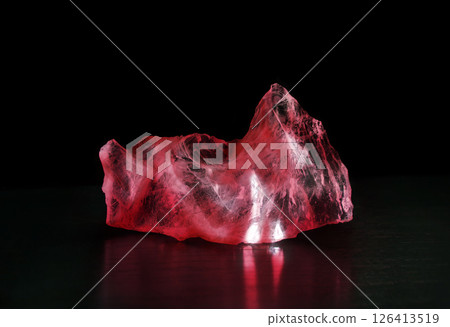 Precious mineral. Piece of Rock crystal 126413519