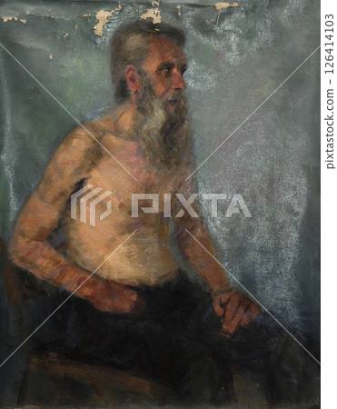 oil painting, portrait, handmade drawing oil painting, portrait, handmade drawing 126414103