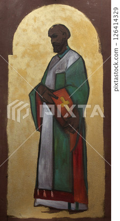 oil painting, portrait, handmade drawing 126414329