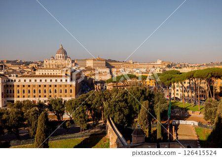 View of Vatican City from Castel Sant Angelo View of Vatican City from Castel Sant Angelo 126415524