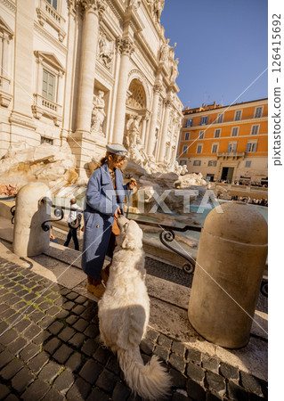 At Trevi with My Best Friend 126415692