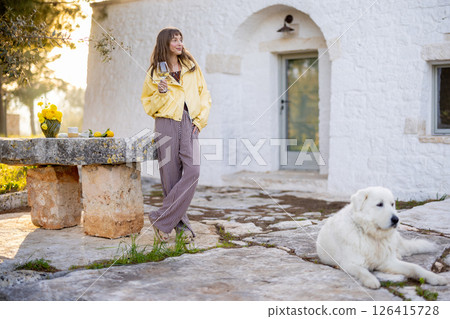 Tranquil Evening at the Trullo Tranquil Evening at the Trullo 126415728
