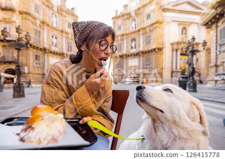 Gelato for Two in Palermo Gelato for Two in Palermo 126415778