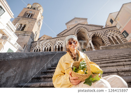 Lemons and Laughter in Amalfi Lemons and Laughter in Amalfi 126415897