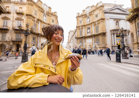 Cannoli break in Palermo 126416141