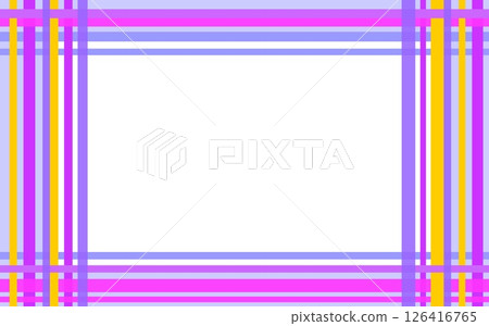 格子圖案框架白色空間紫色 格子圖案框架白色空間紫色 126416765
