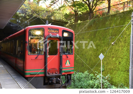 Aizu Railway at Ryuokyo Station, Tochigi 126417009