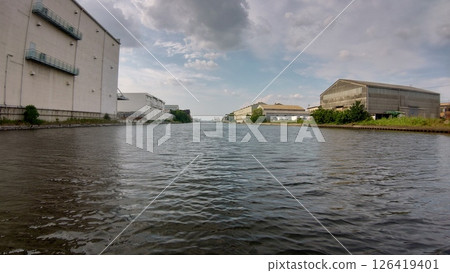 Rising river 126419401