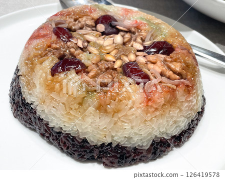 中國慶祝菜餚：八寶飯 126419578